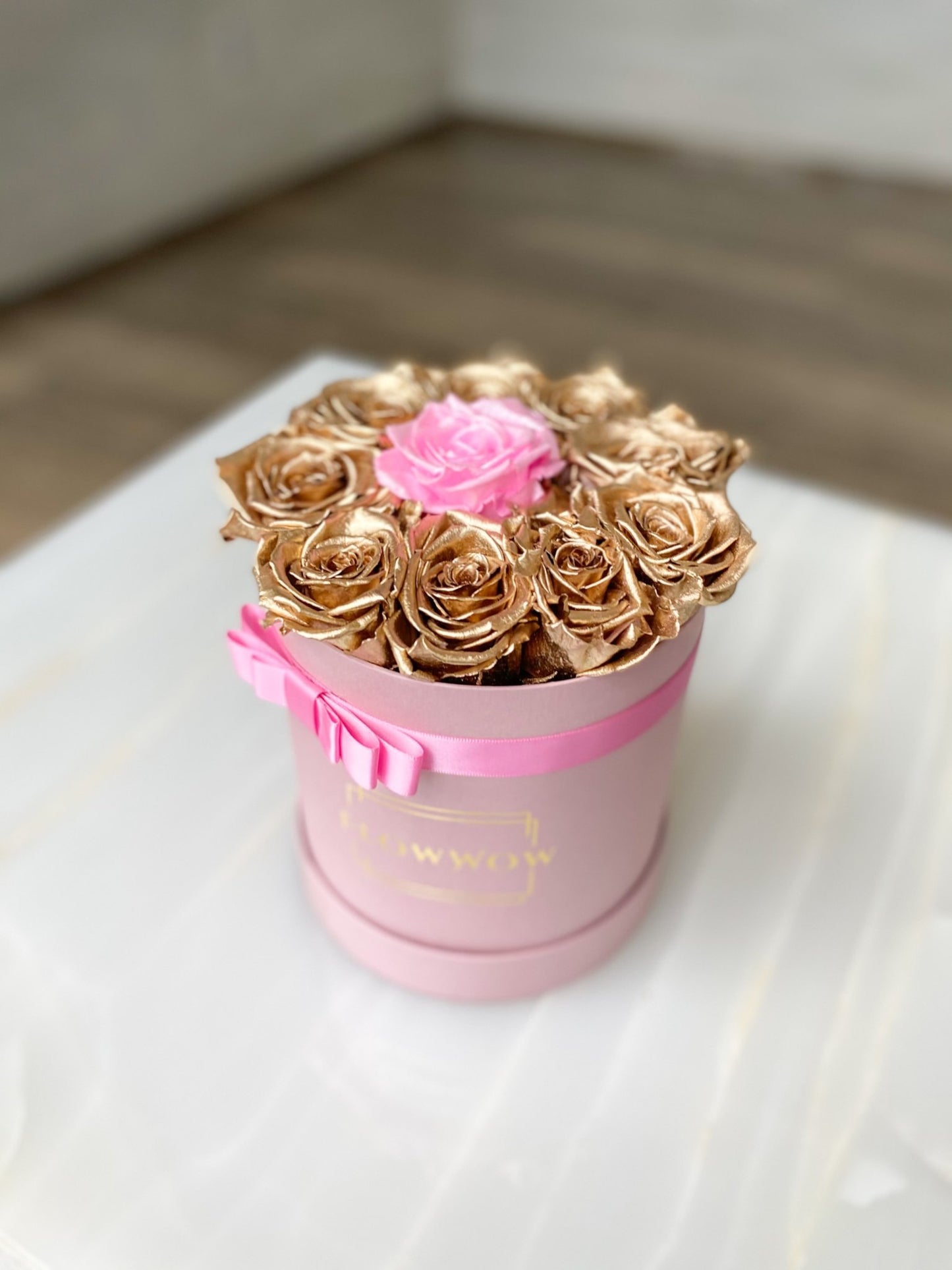 Small Box of Real Gold Roses That Last a Year image 1