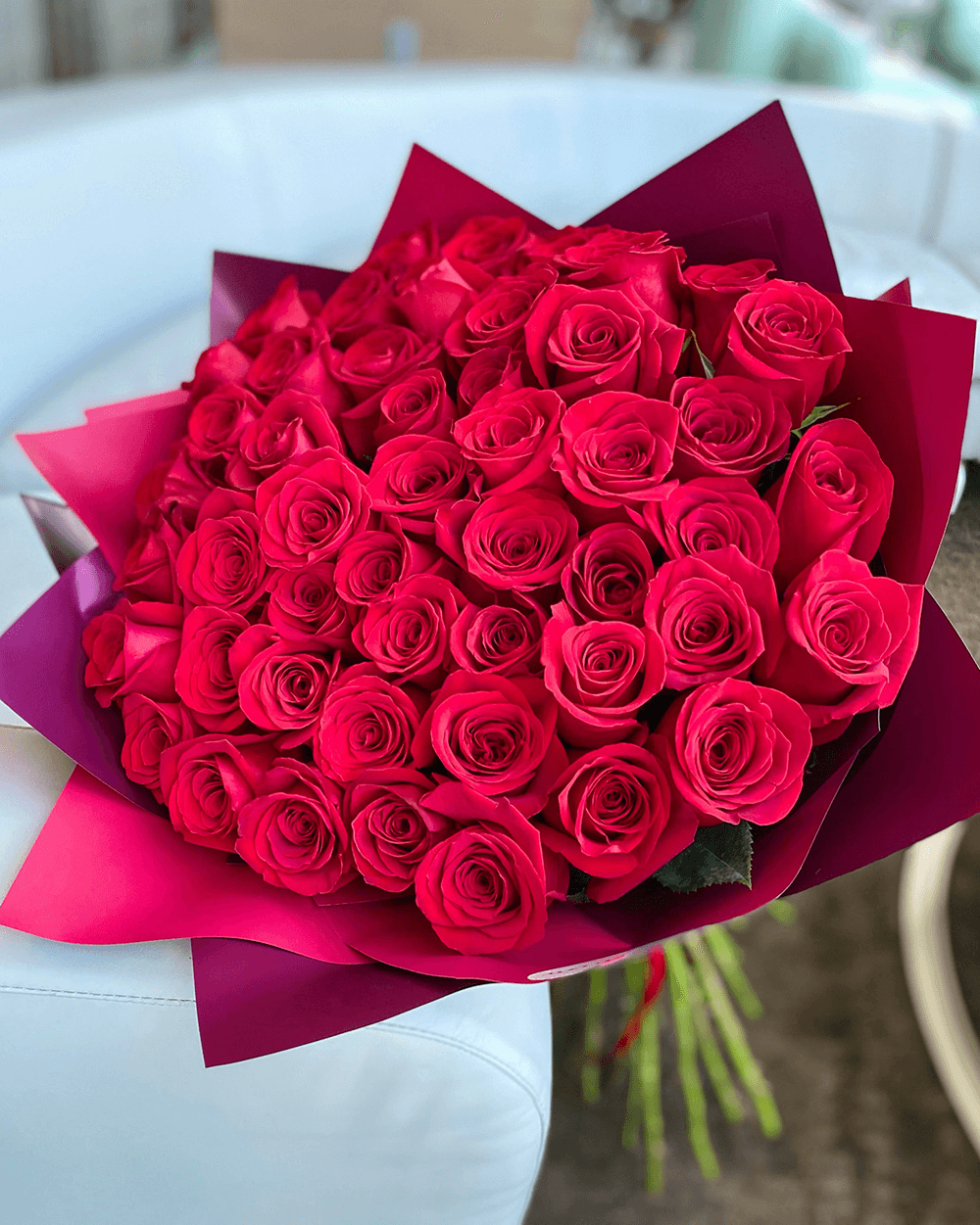 50 Signature Red Roses image 0