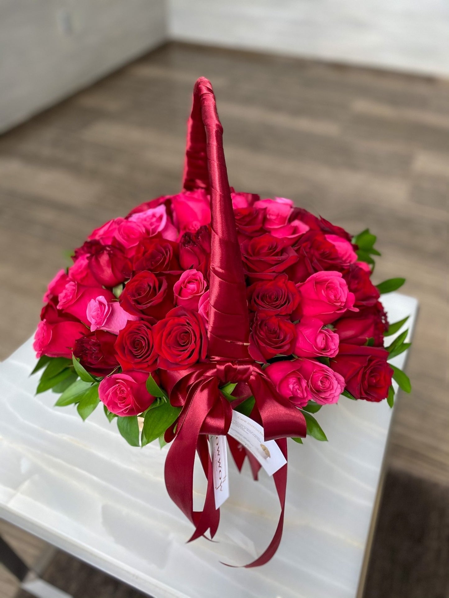 Basket "Red Beauty" (Medium Size) image 1
