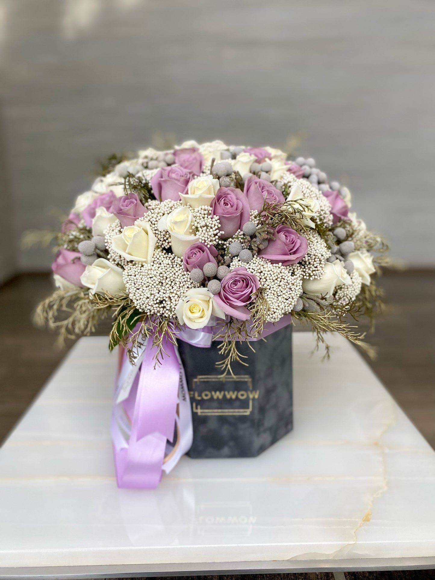 Lilac Sweetness in Velvet Box image 1