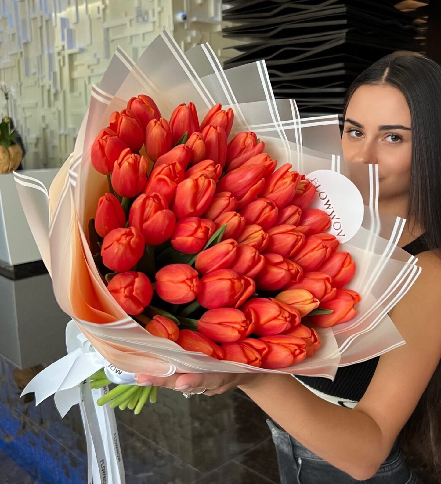 Orange Tulips image 0