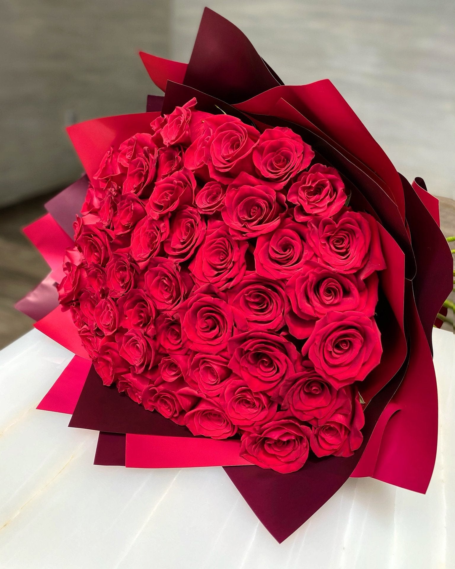 50 Signature Red Roses image 0