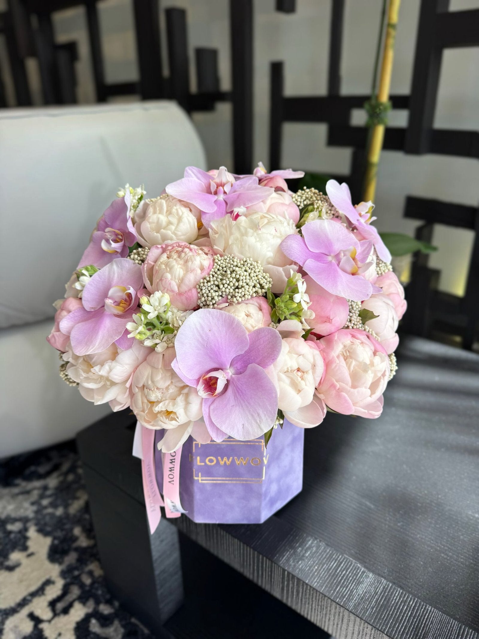 lavender plant miami Lavender Celebration Basket (Copy) – FlowWov Miami