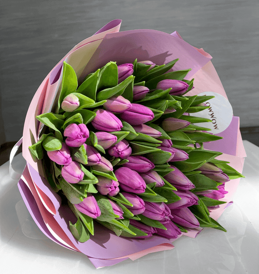 50 Lavender Tulips image 0