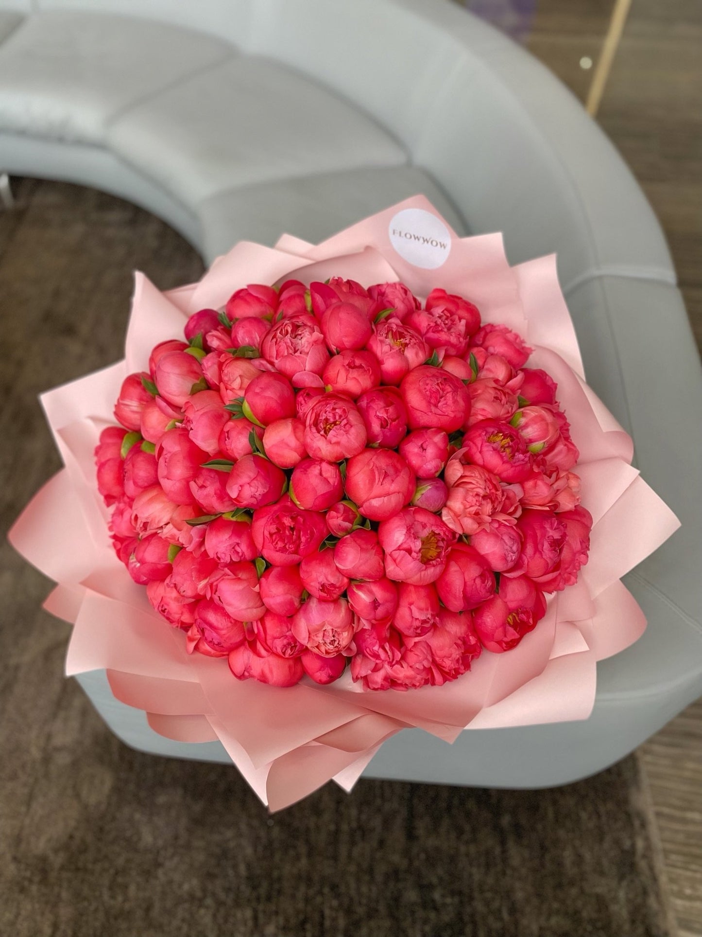 XXLarge Coral Peonies image 0