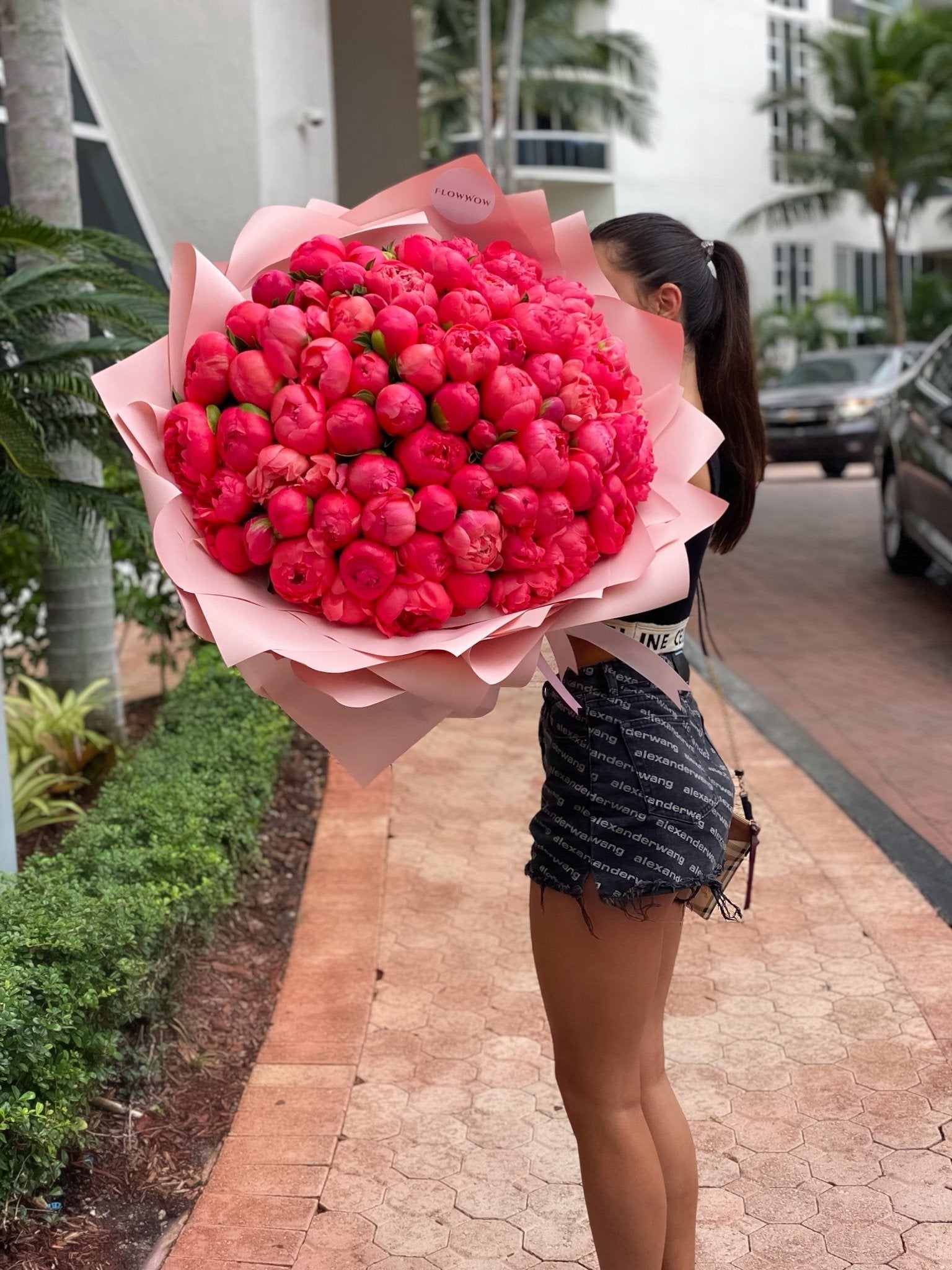 XXLarge Coral Peonies image 2