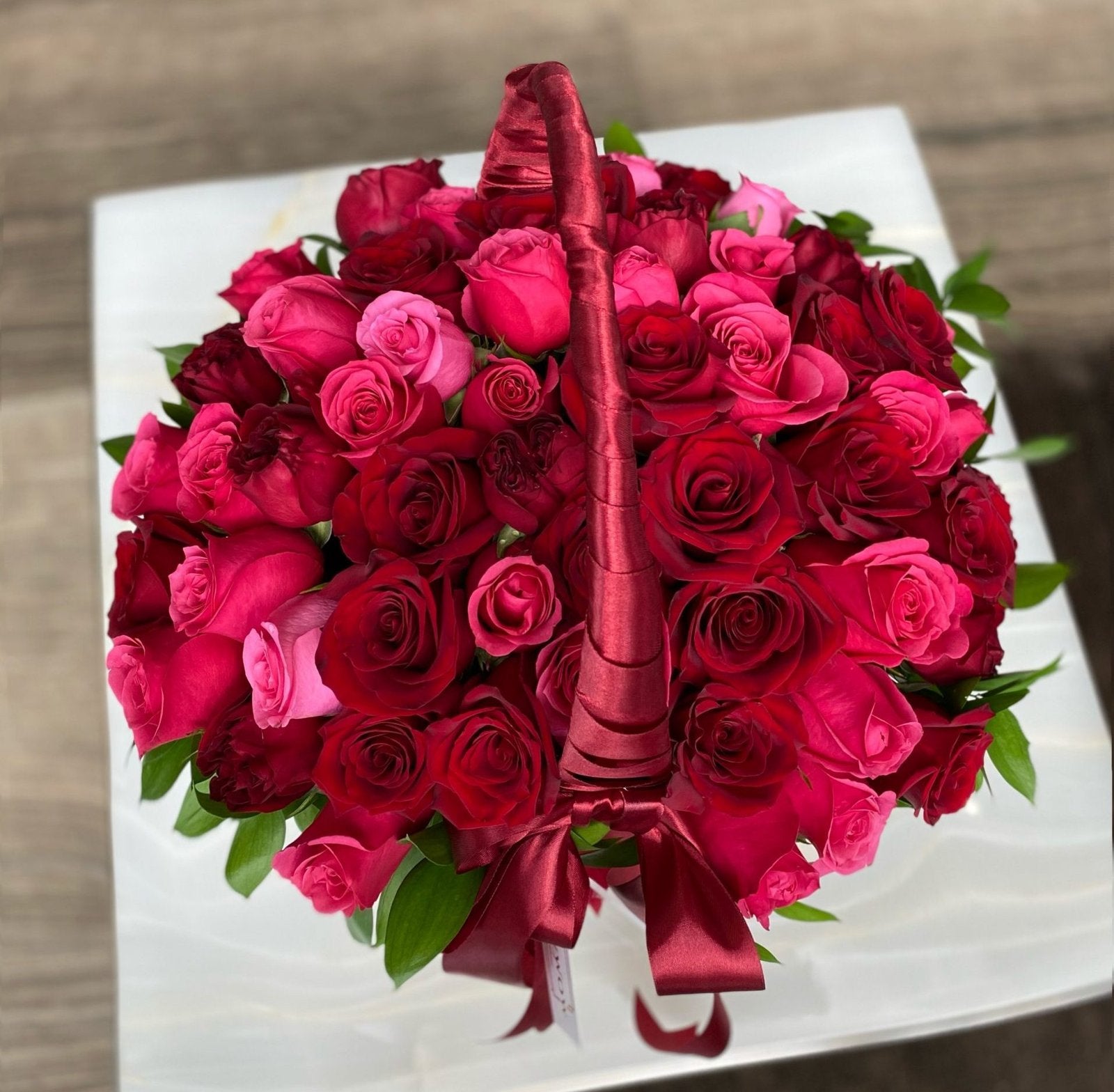 Basket "Red Beauty" (Medium Size) image 2