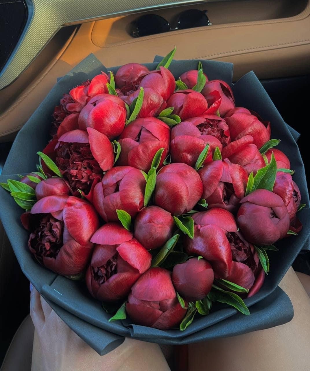 Red Love of Peonies image 0