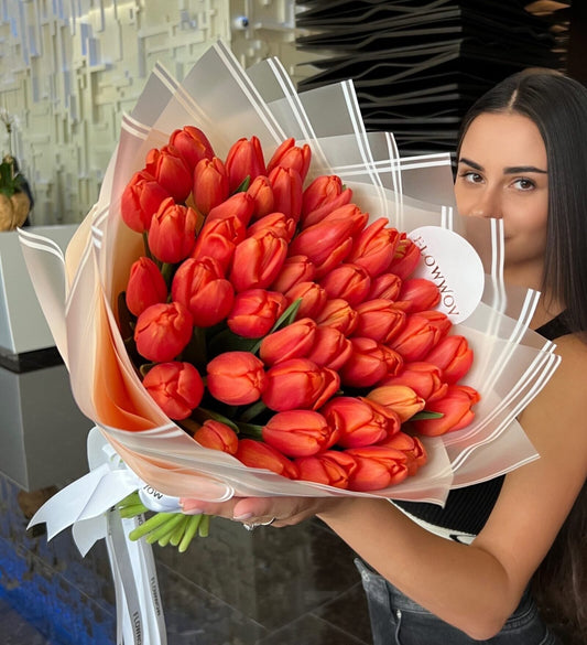 Orange Tulips image 0