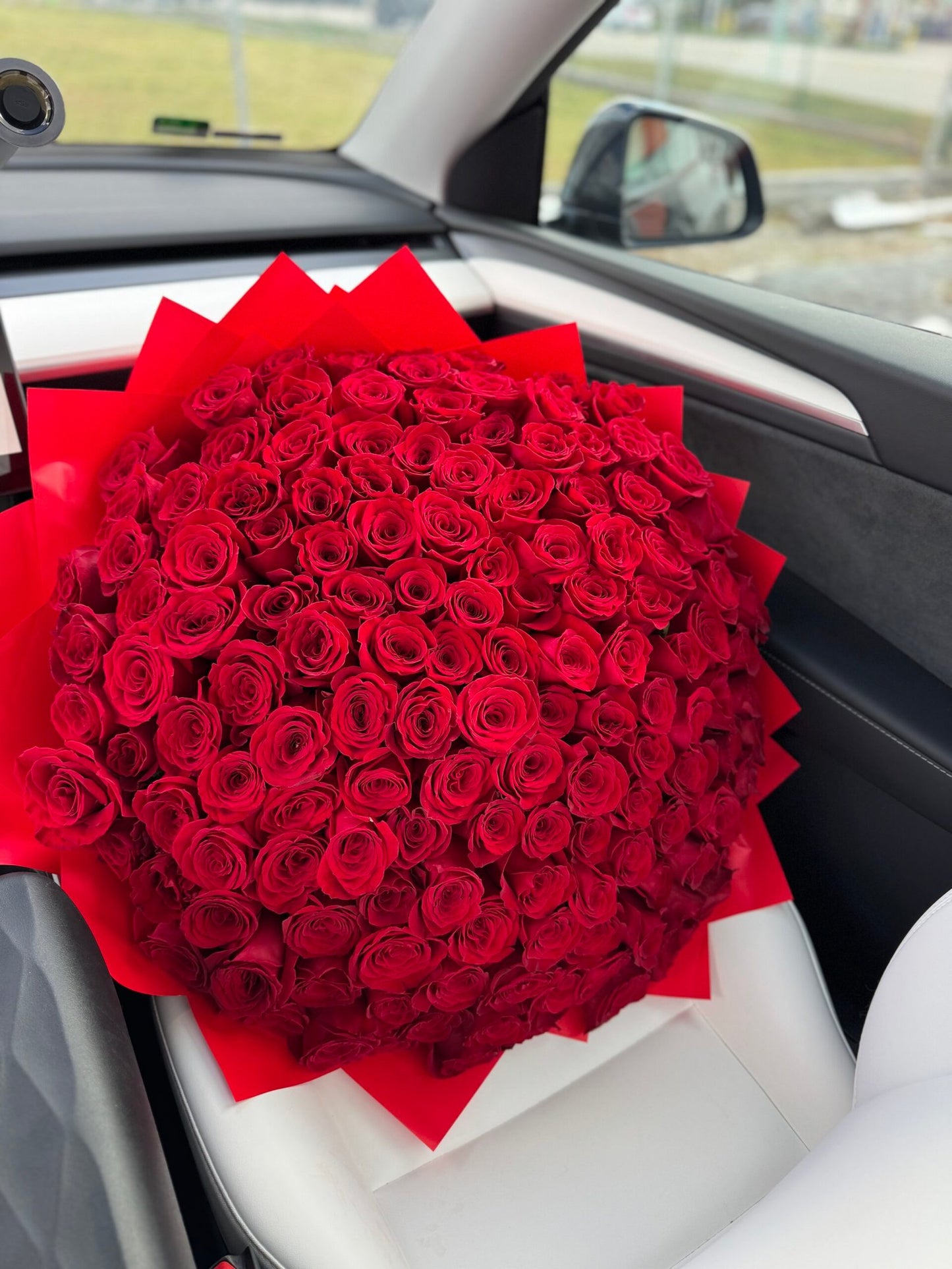 100 Red Roses image 1