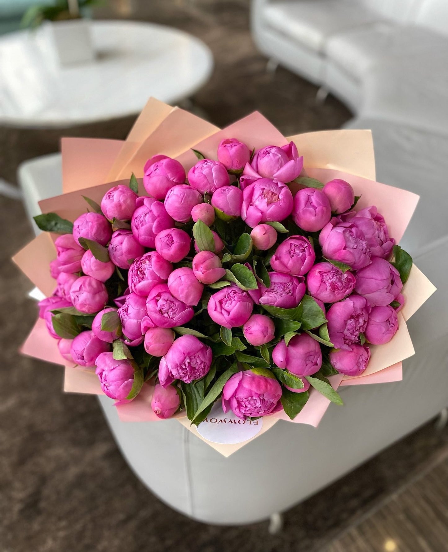 50 Pink Peonies image 0