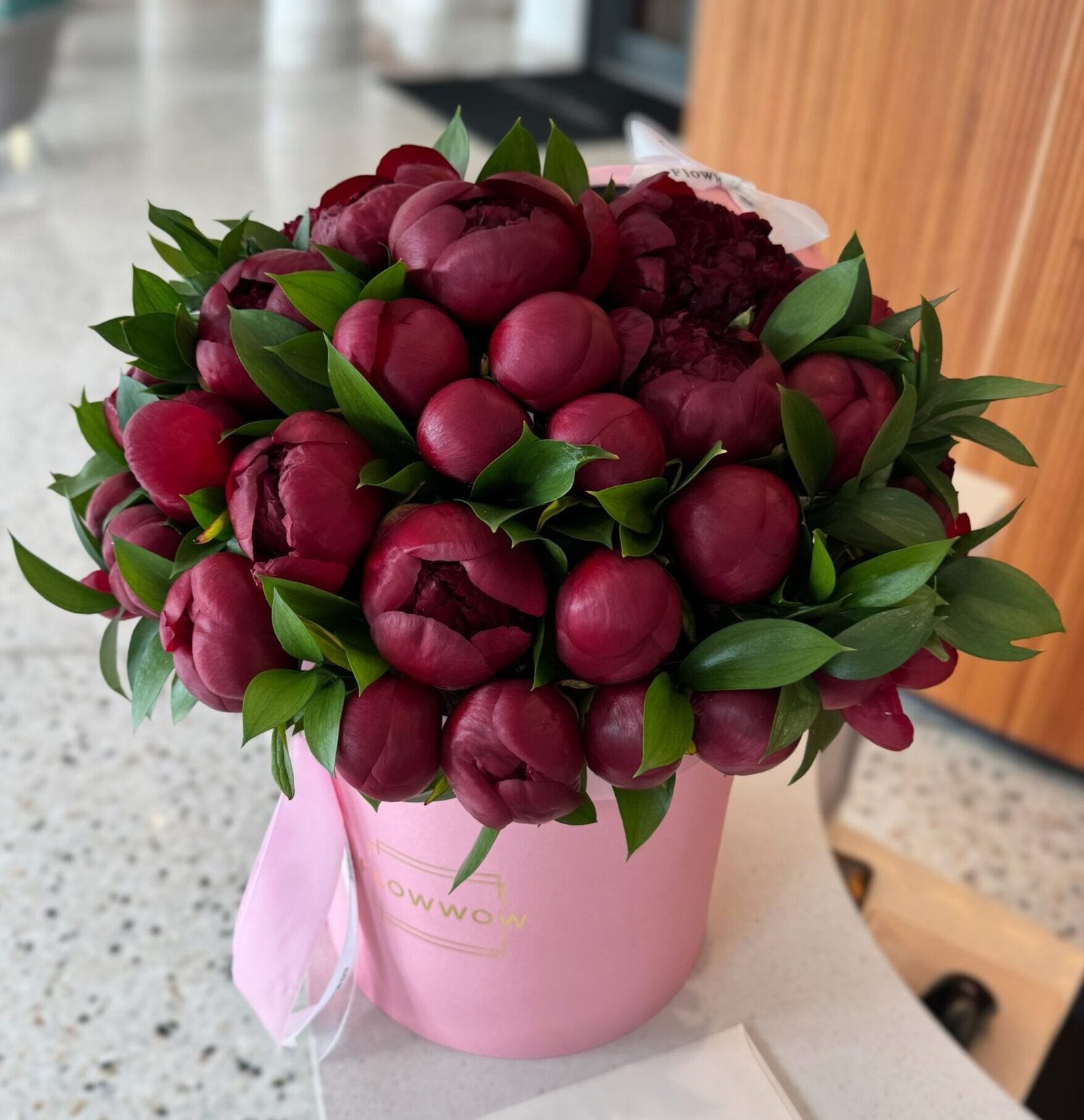 Red Peonies Box image 0