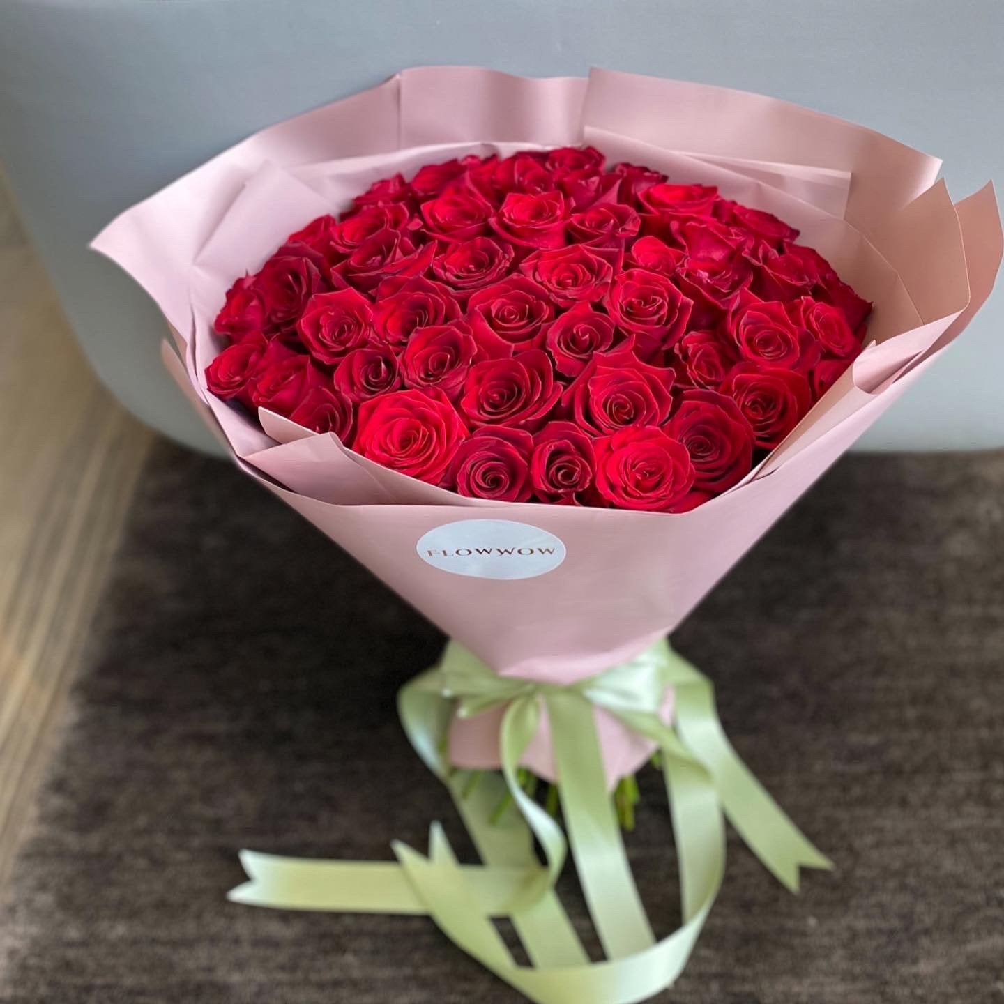 50 Red Roses image 0