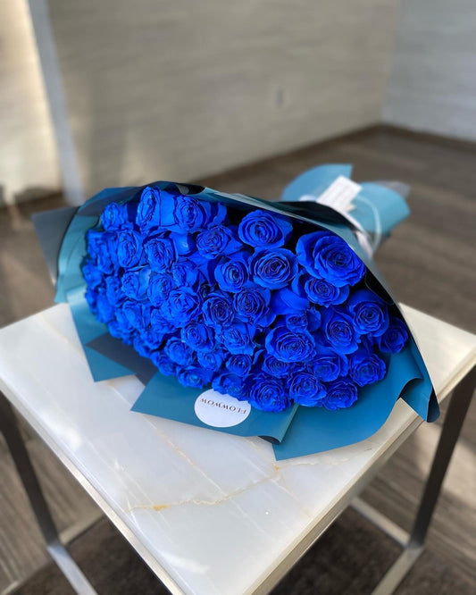 50 Blue Roses image 0